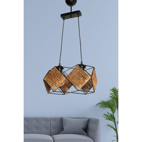 Ebern Designs Mit Schirm Pendelleuchten Set Flammig Fiorenze Wayfair De